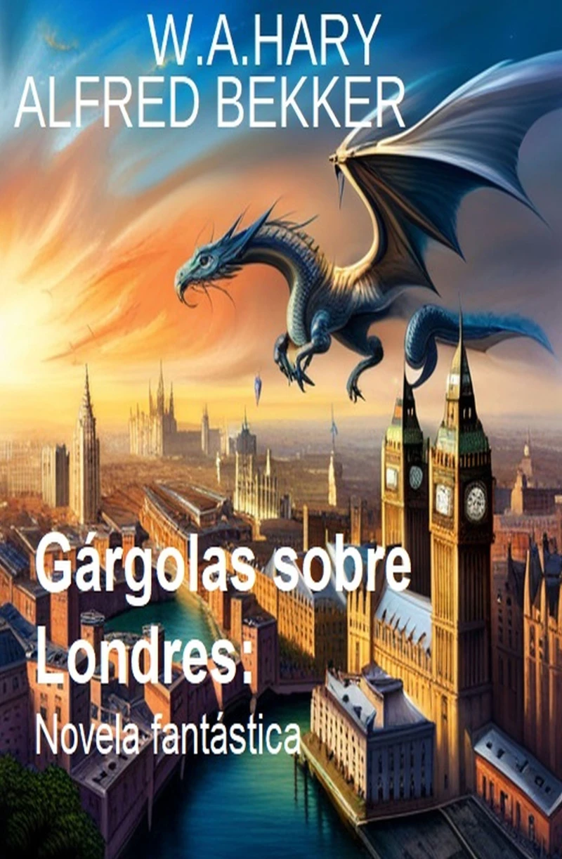 Portada: Gárgolas sobre Londres: Novela fantástica