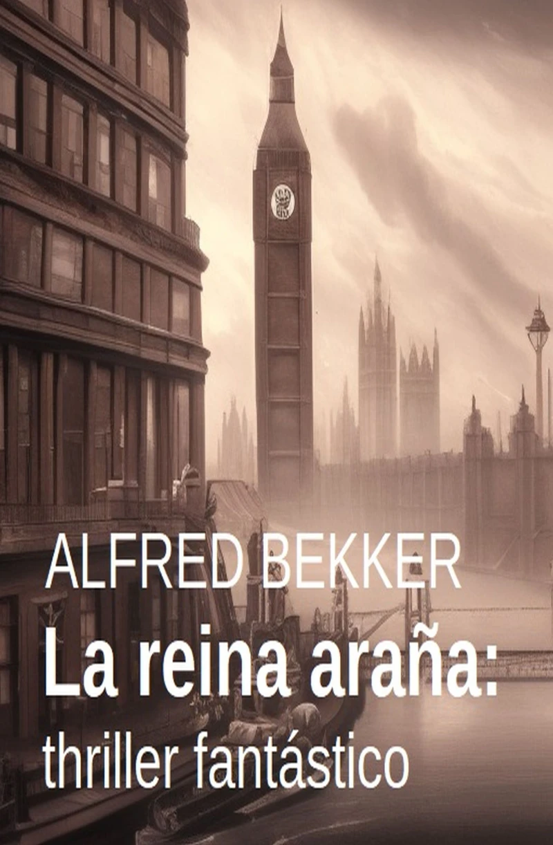 Portada: La reina araña: thriller fantástico
