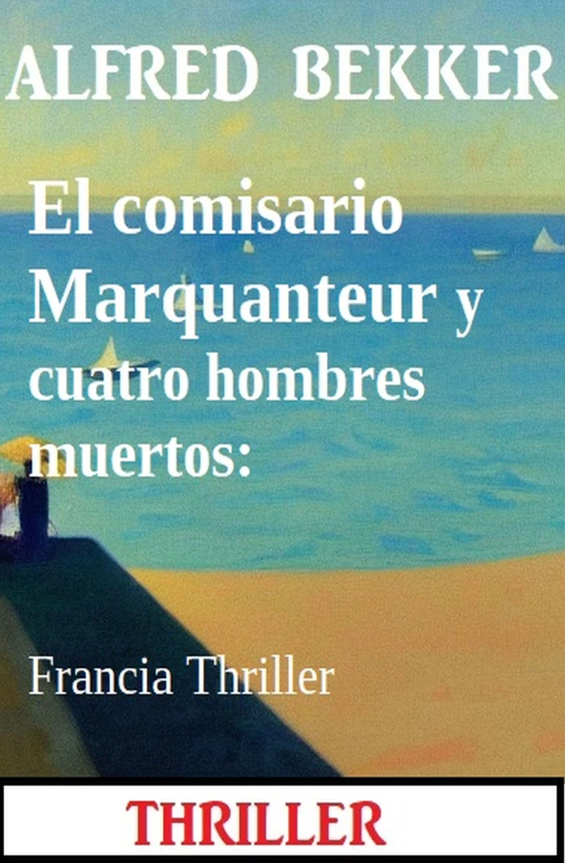 Portada: El comisario Marquanteur y cuatro hombres muertos: Francia Thriller
