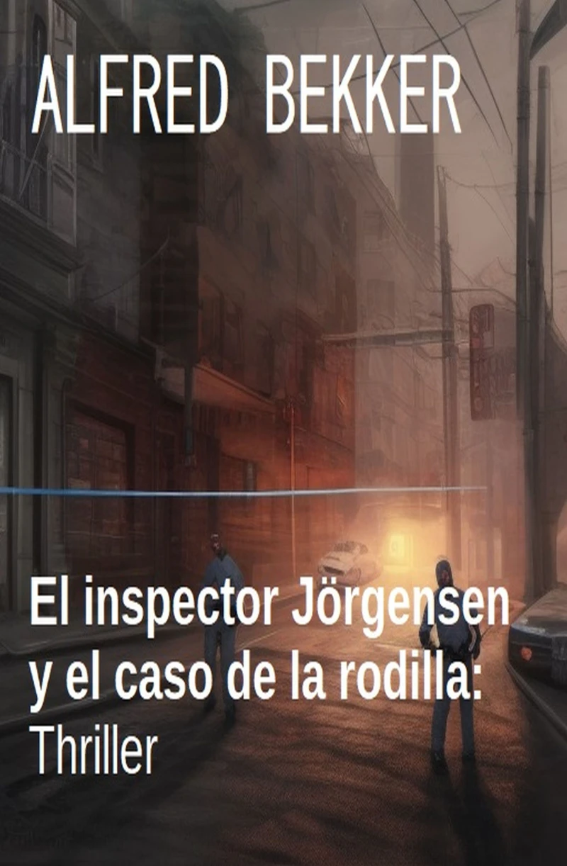 Portada: El inspector Jörgensen y el caso de la rodilla: Thriller