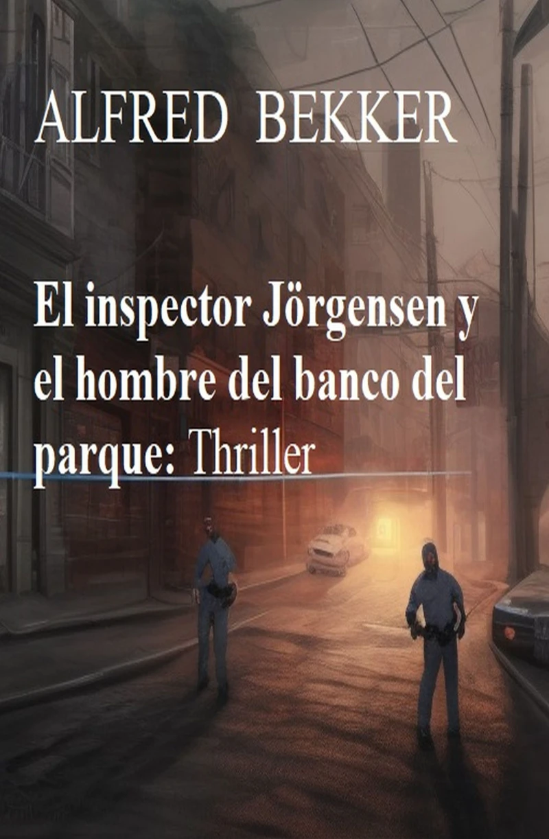 Portada: El inspector Jörgensen y el hombre del banco del parque: Thriller