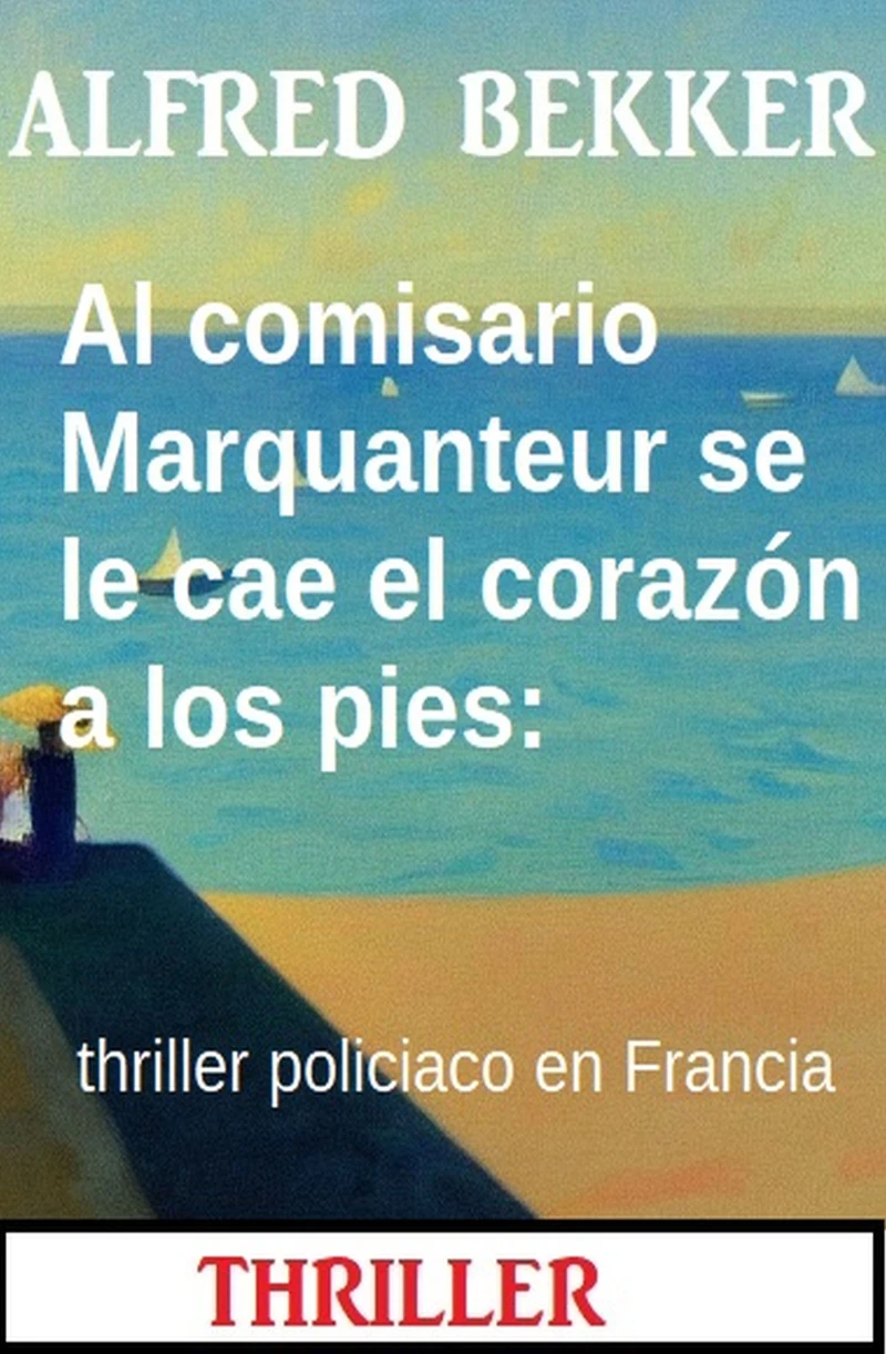 Portada: Al comisario Marquanteur se le cae el corazón a los pies: thriller policiaco en Francia
