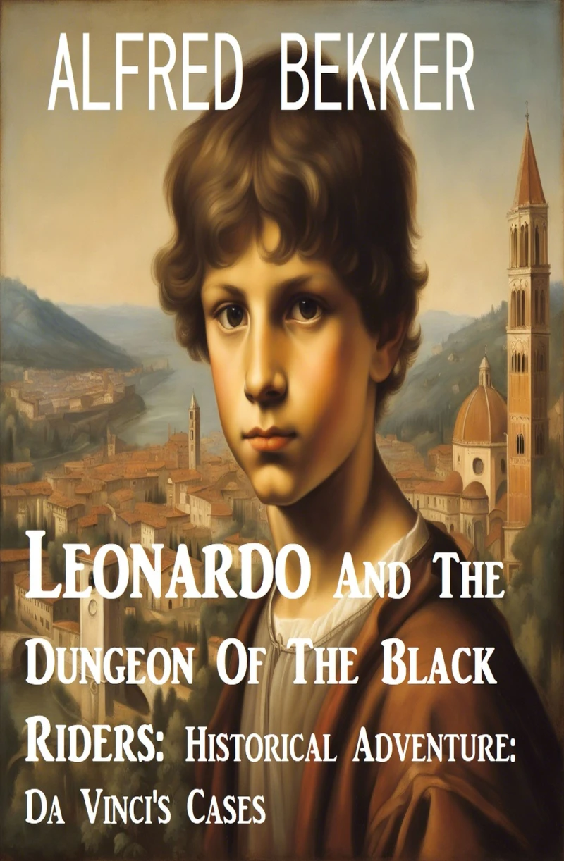 Portada: Leonardo And The Dungeon Of The Black Riders: Historical Adventure: Da Vinci's Cases