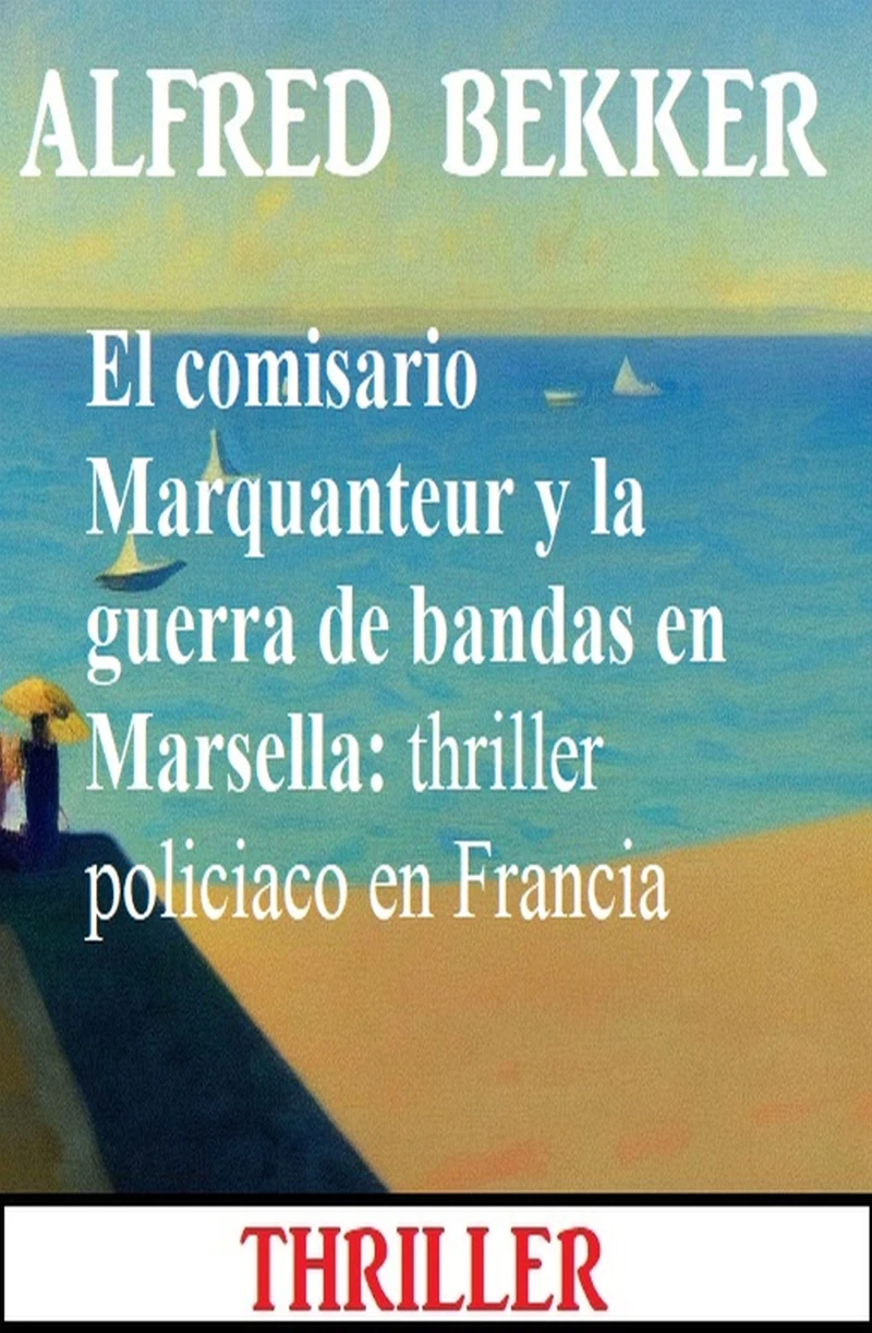 Portada: El comisario Marquanteur y la guerra de bandas en Marsella: thriller policiaco en Francia