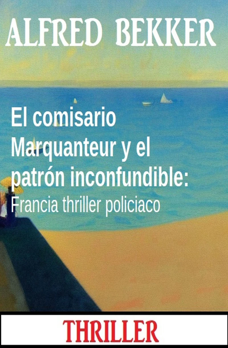 Portada: El comisario Marquanteur y el patrón inconfundible: Francia thriller policiaco