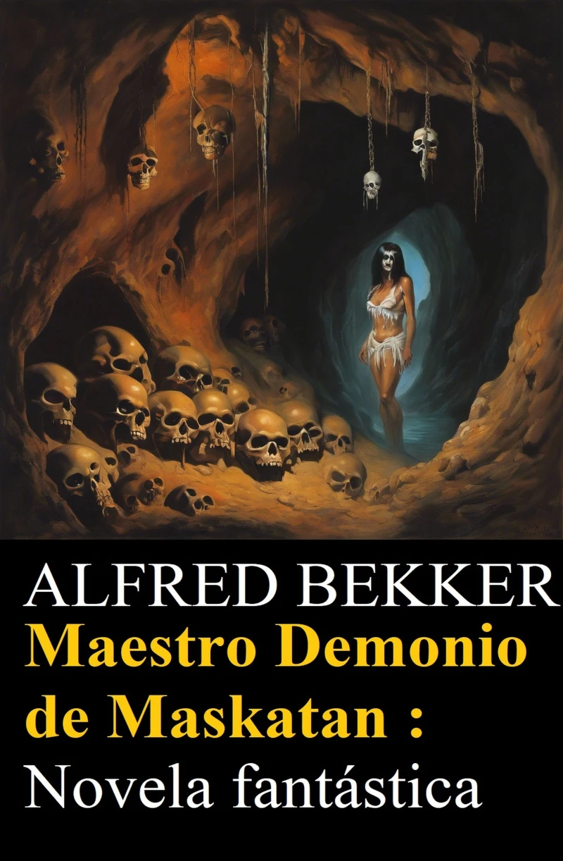 Portada: Maestro Demonio de Maskatan : Novela fantástica
