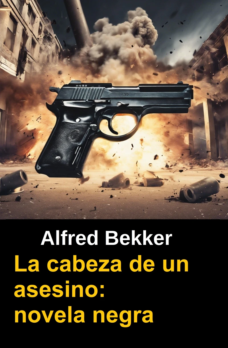 Portada: La cabeza de un asesino: novela negra