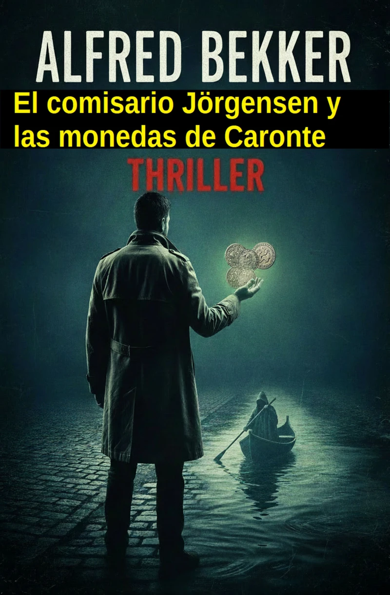 Portada: El comisario Jörgensen y las monedas de Caronte: Thriller