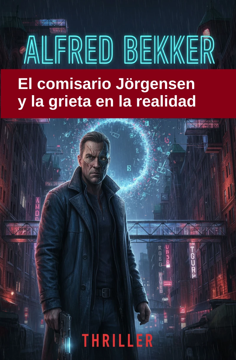 Portada: El comisario Jörgensen y la grieta en la realidad: thriller