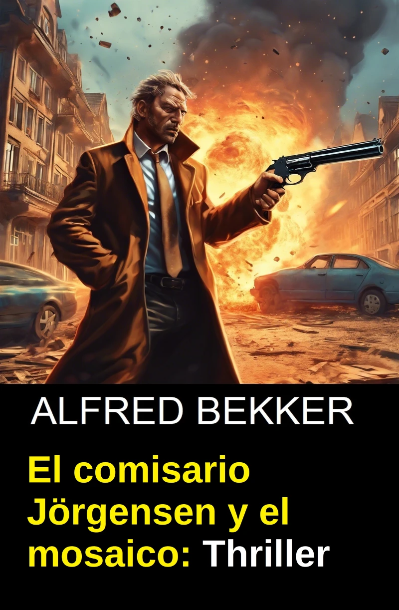 Portada: El comisario Jörgensen y el mosaico: Thriller