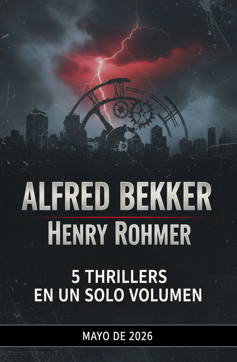 Portada: 5 thrillers en un solo volumen, mayo de 2026