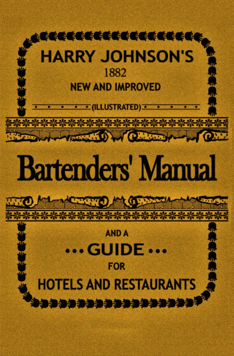 Portada: Bartenders' Manual