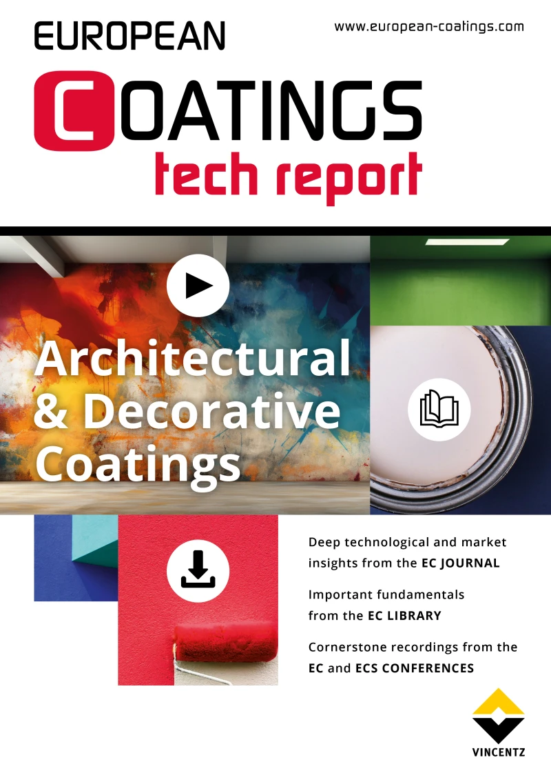Portada: Ec tech report architectural and decorative coatings