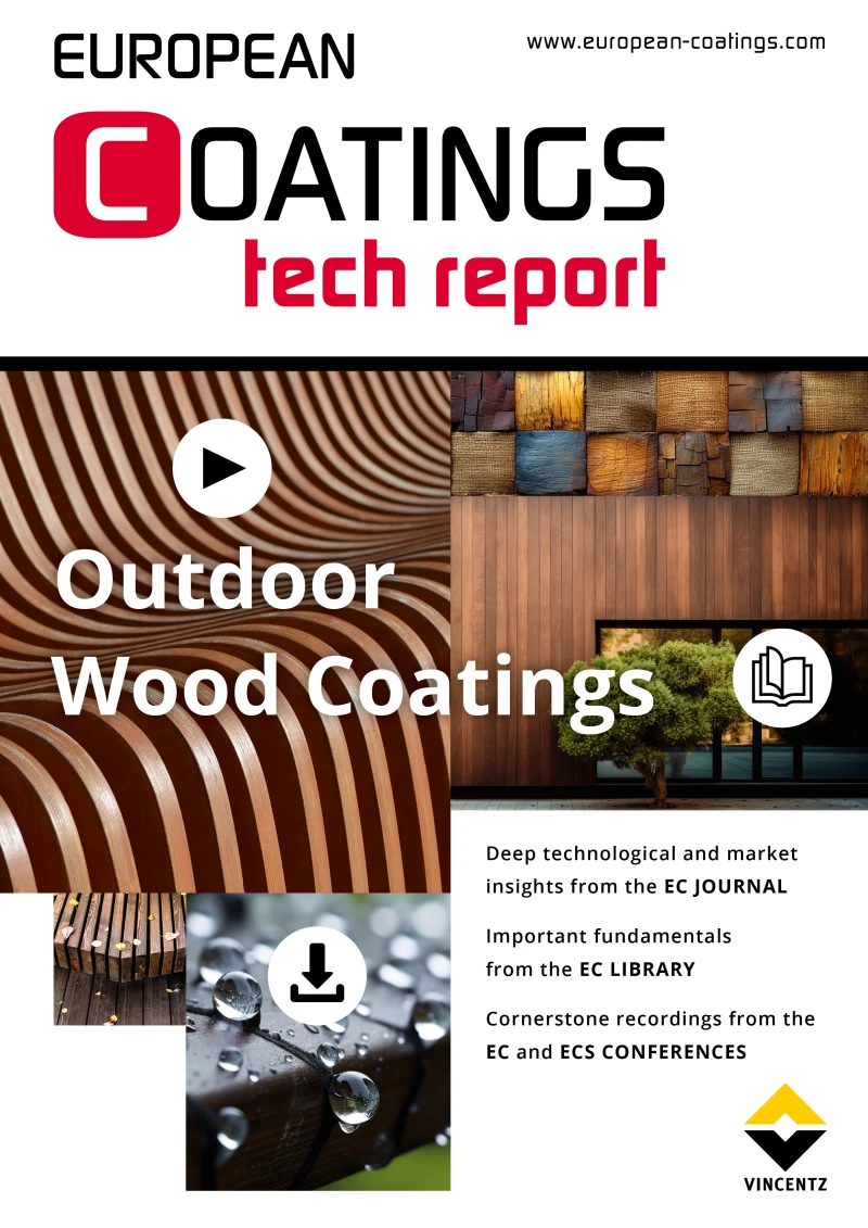 Portada: EC Tech Report Outdoor Wood Coatings