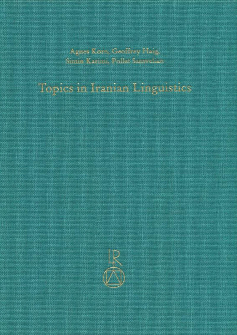 Portada: Topics in Iranian Linguistics