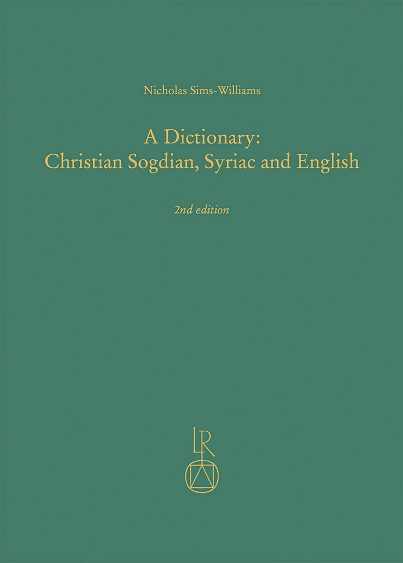 Portada: A Dictionary: Christian Sogdian, Syriac and English