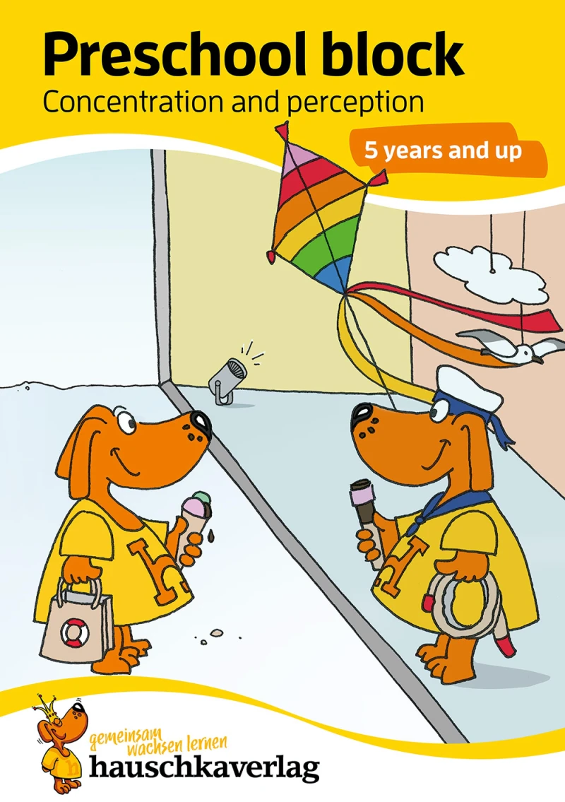 Portada: Preschool block - Concentration and perception 5 years and up