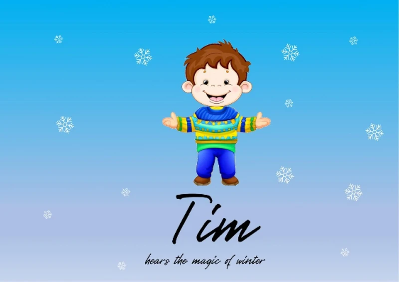 Portada: Tim hears the magic of winter