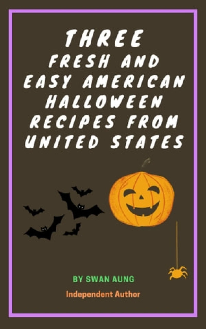 Portada: Three Fresh and Easy American Halloween Recipes from United States