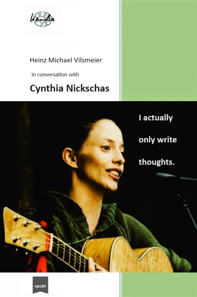 Portada: Cynthia Nickschas - I actually only write thoughts.