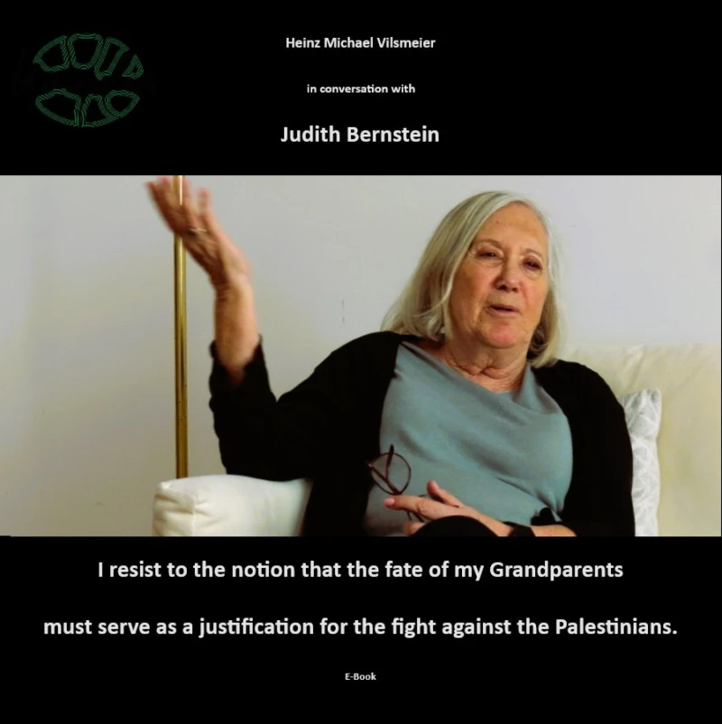 Portada: Judith Bernstein - I resist to the notion that the fate of my grandparents must serve as a justification for the fight against the Palestinians