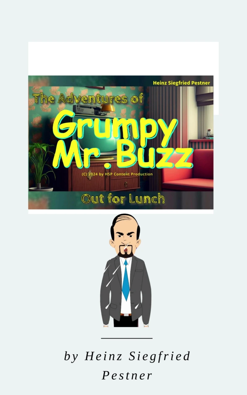 Portada: The Adventures of Grumpy Mr. Buzz
