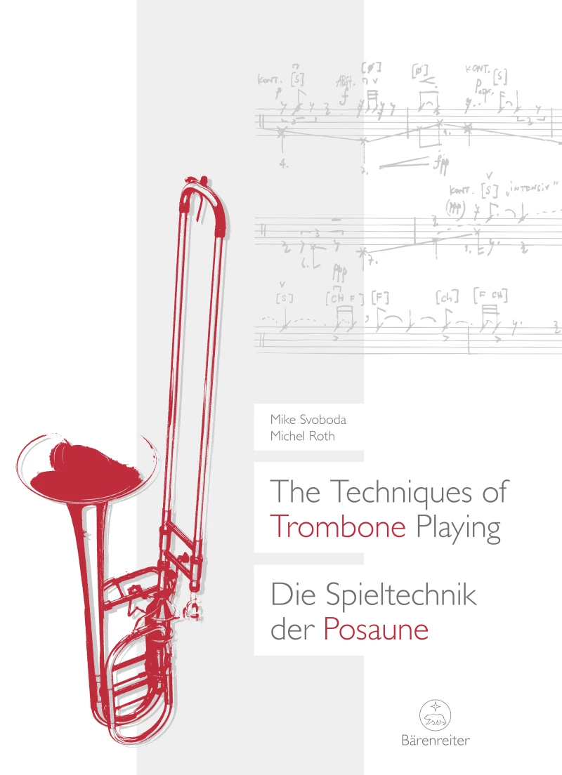 Portada: The Techniques of Trombone Playing / Die Spieltechnik der Posaune