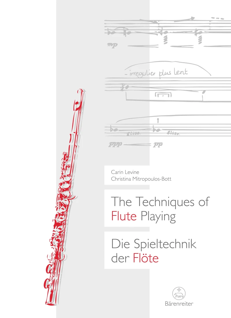 Portada: The Techniques of Flute Playing I / Die Spieltechnik der Flöte I