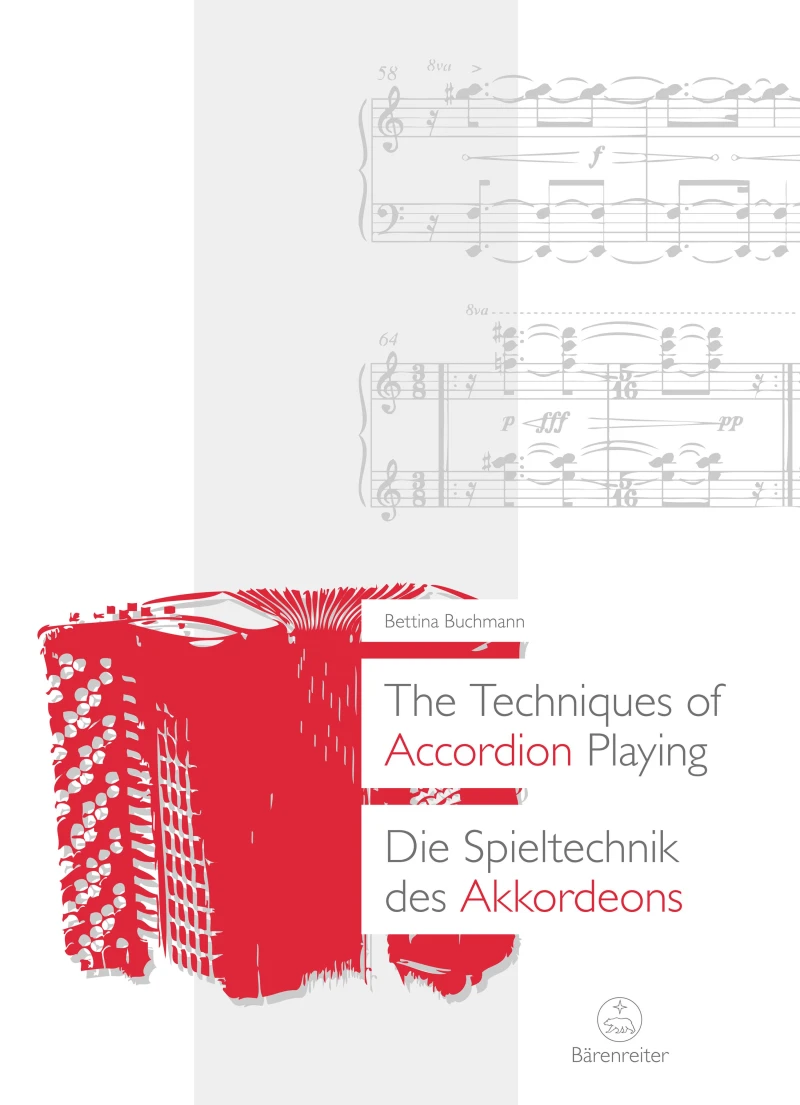 Portada: The Techniques of Accordion Playing / Die Spieltechnik des Akkordeons