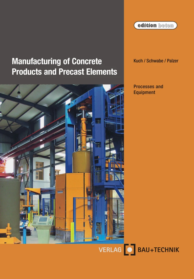 Portada: Manufacturing of Concrete Products and Precast Elements