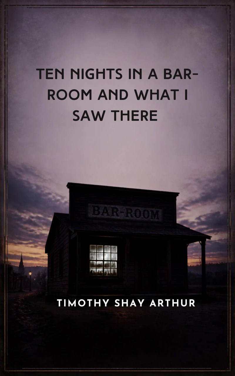 Portada: Ten Nights in a Bar-Room & What I Saw There