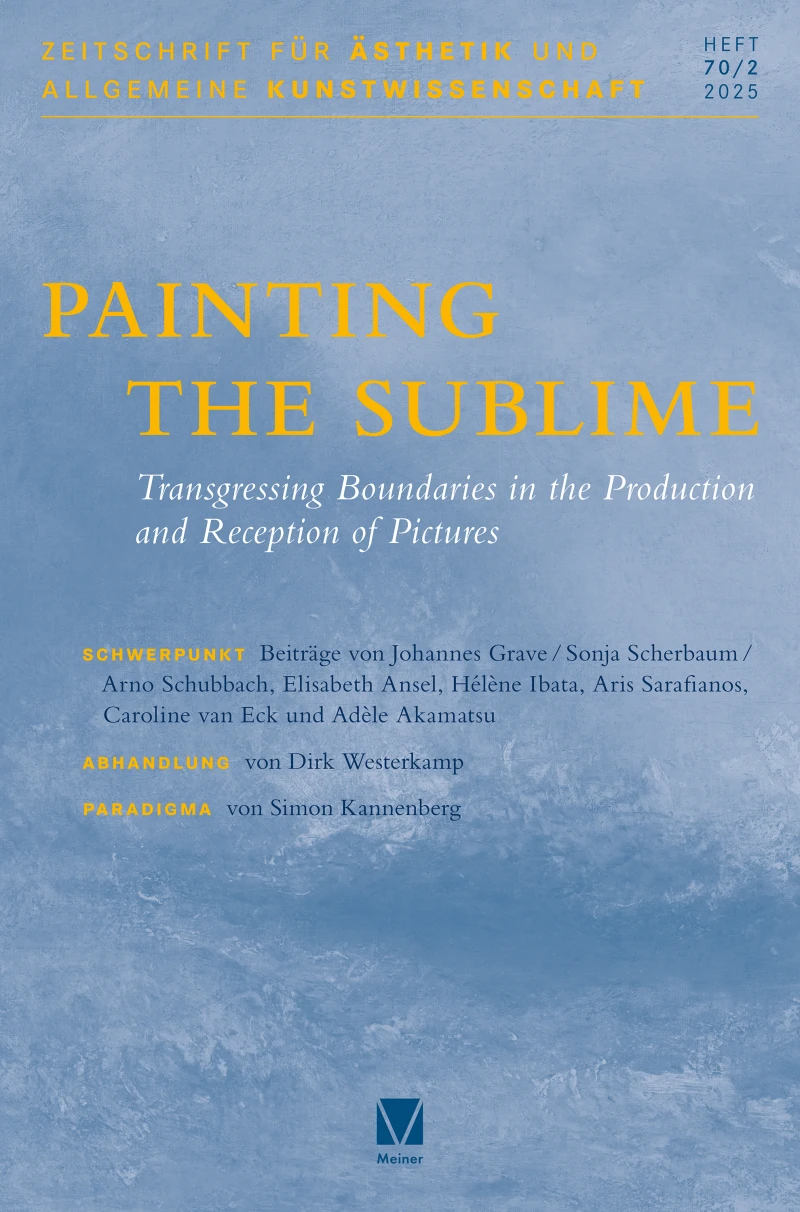 Portada: Painting the Sublime