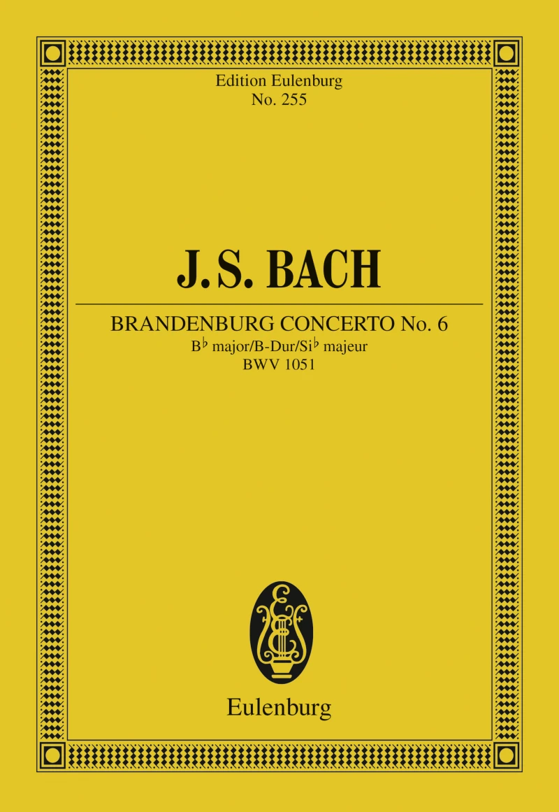 Portada: Brandenburg Concerto No. 6 Bb major