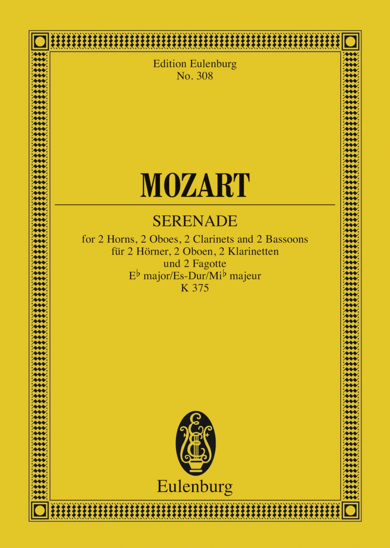 Portada: Serenade a 8 Eb major