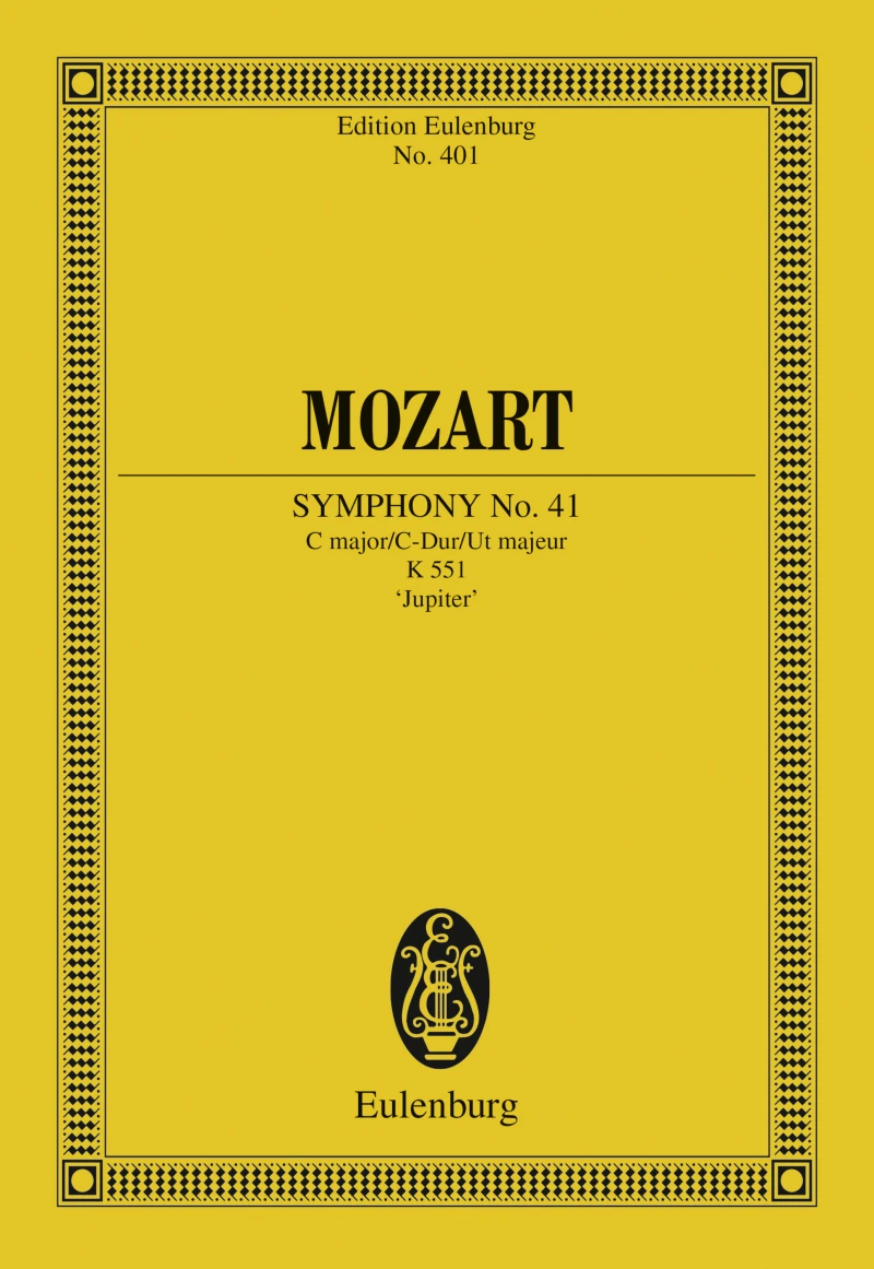 Portada: Symphony No. 41 C major