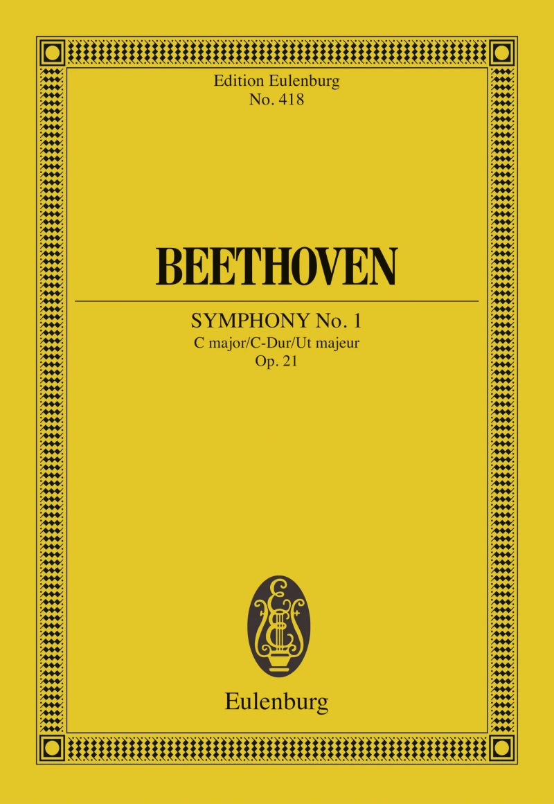 Portada: Symphony No. 1 C major