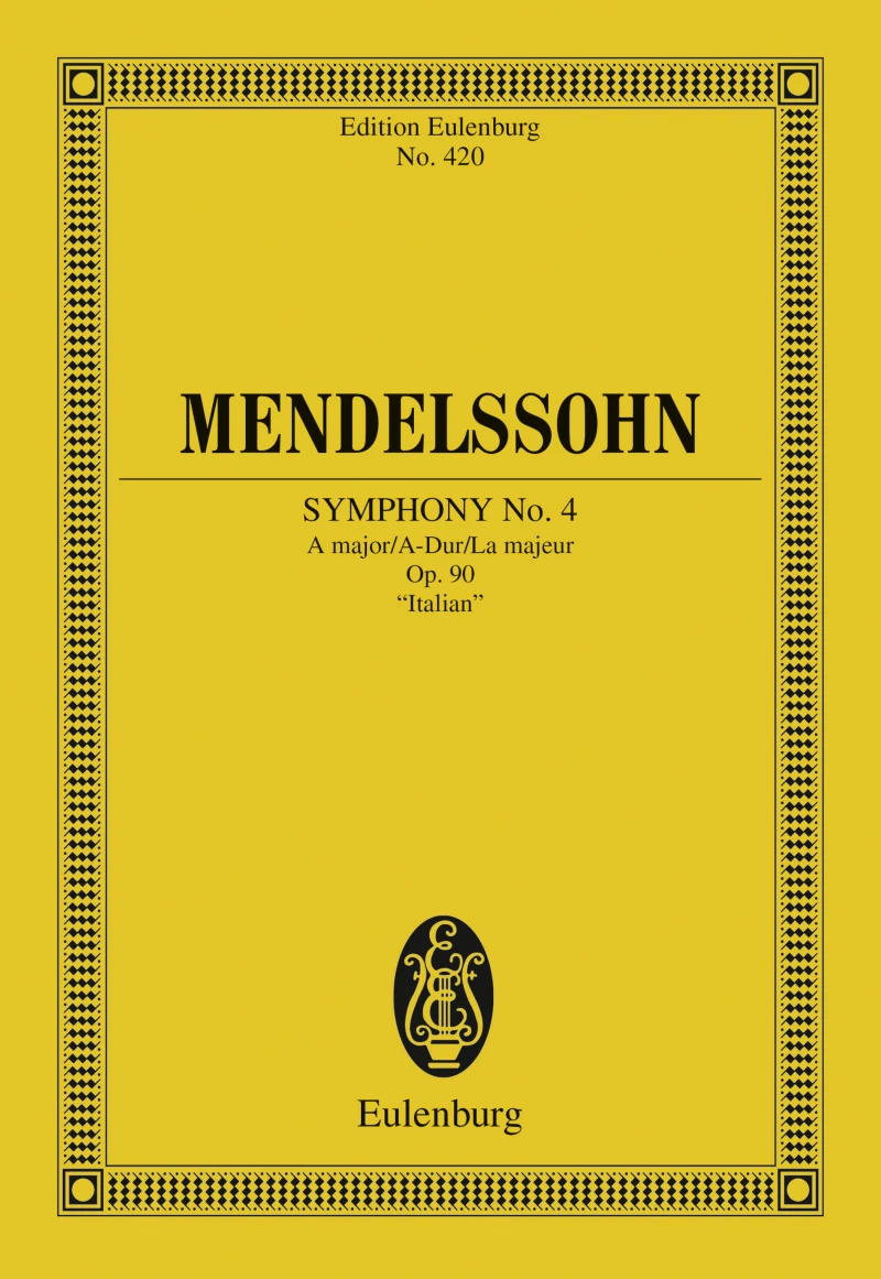 Portada: Symphony No. 4 A major