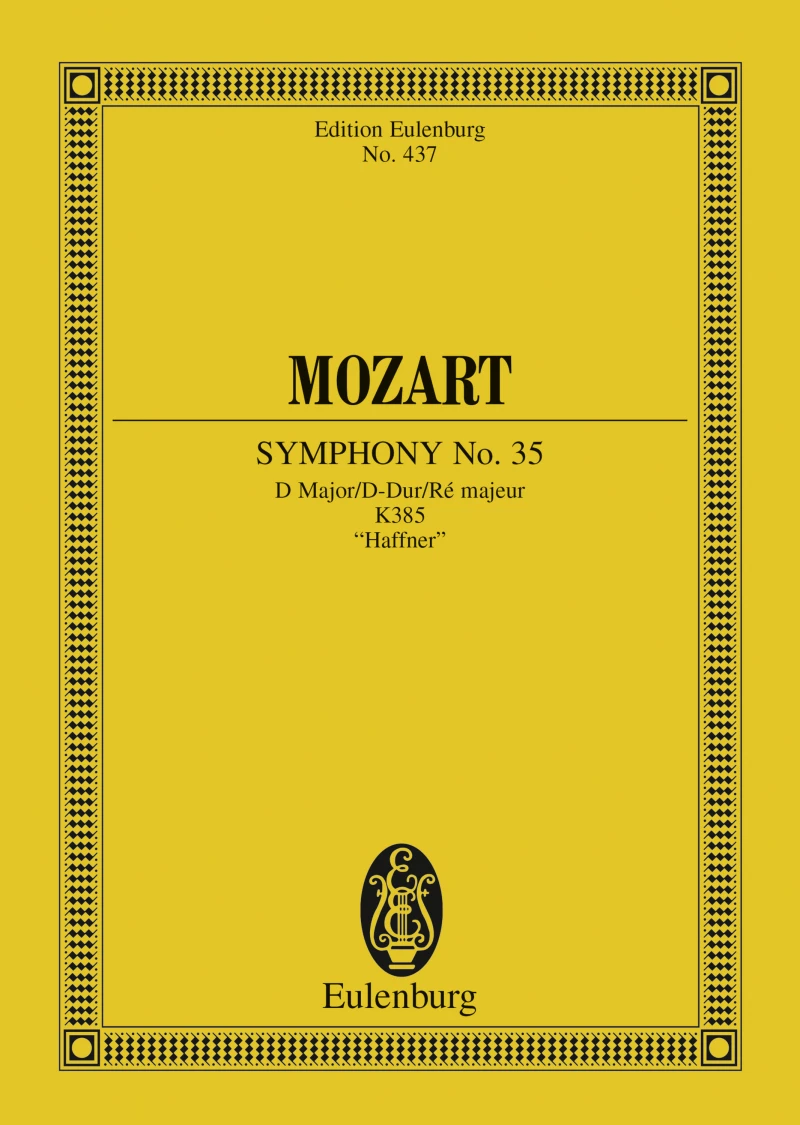 Portada: Symphony No. 35 D major