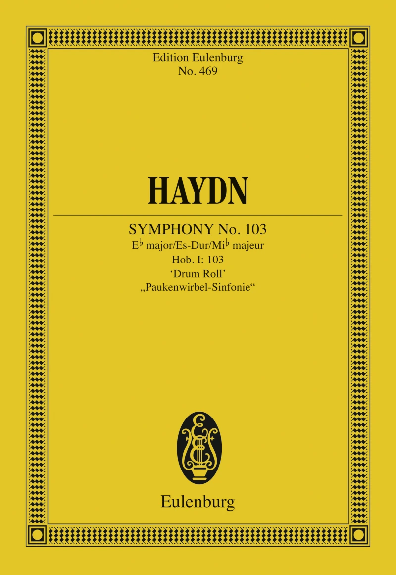 Portada: Symphony No. 103 Eb major "Drum Roll"