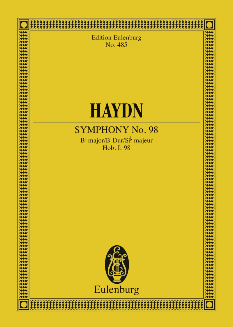 Portada: Symphony No. 98 Bb major
