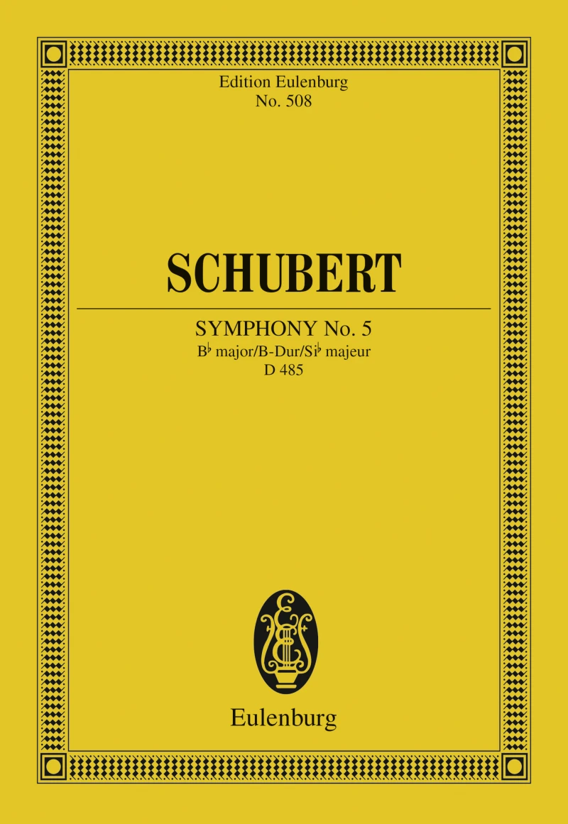 Portada: Symphony No. 5 Bb major