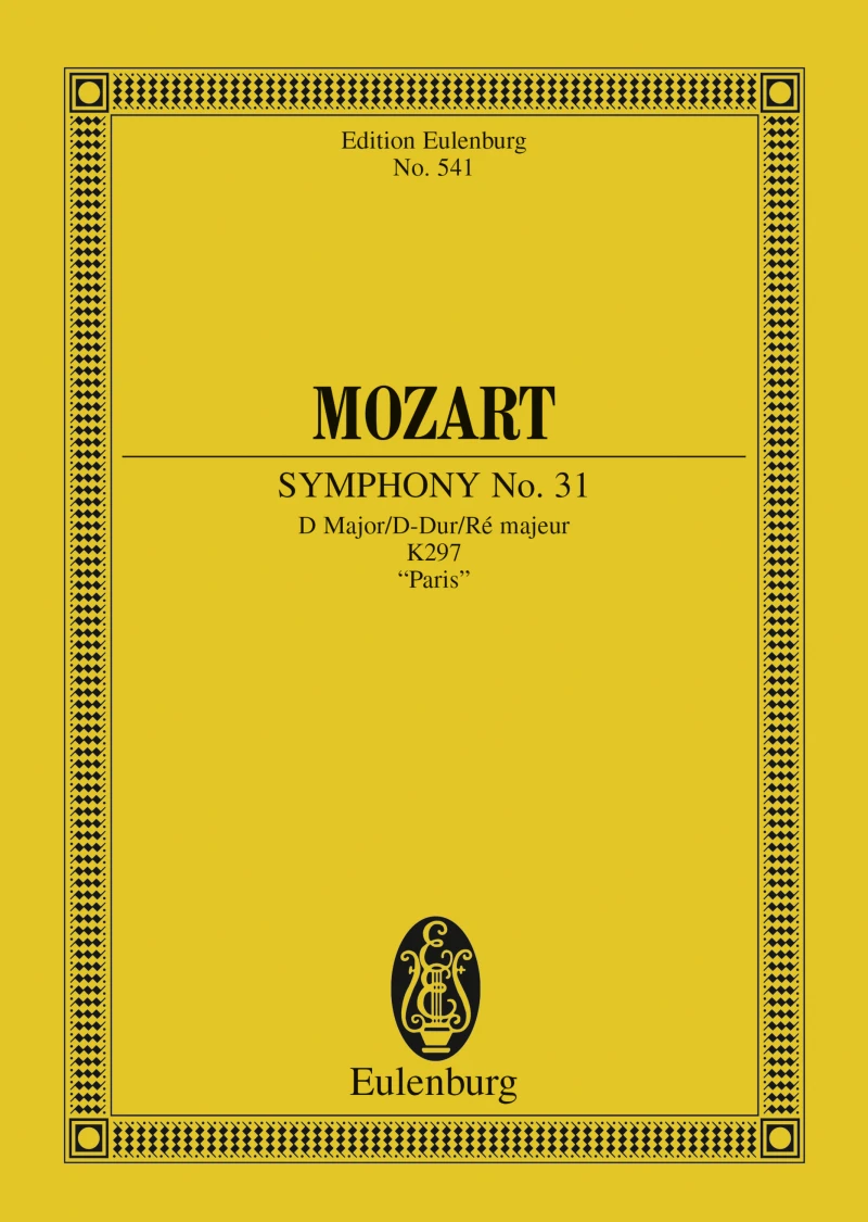 Portada: Symphony No. 31 D major