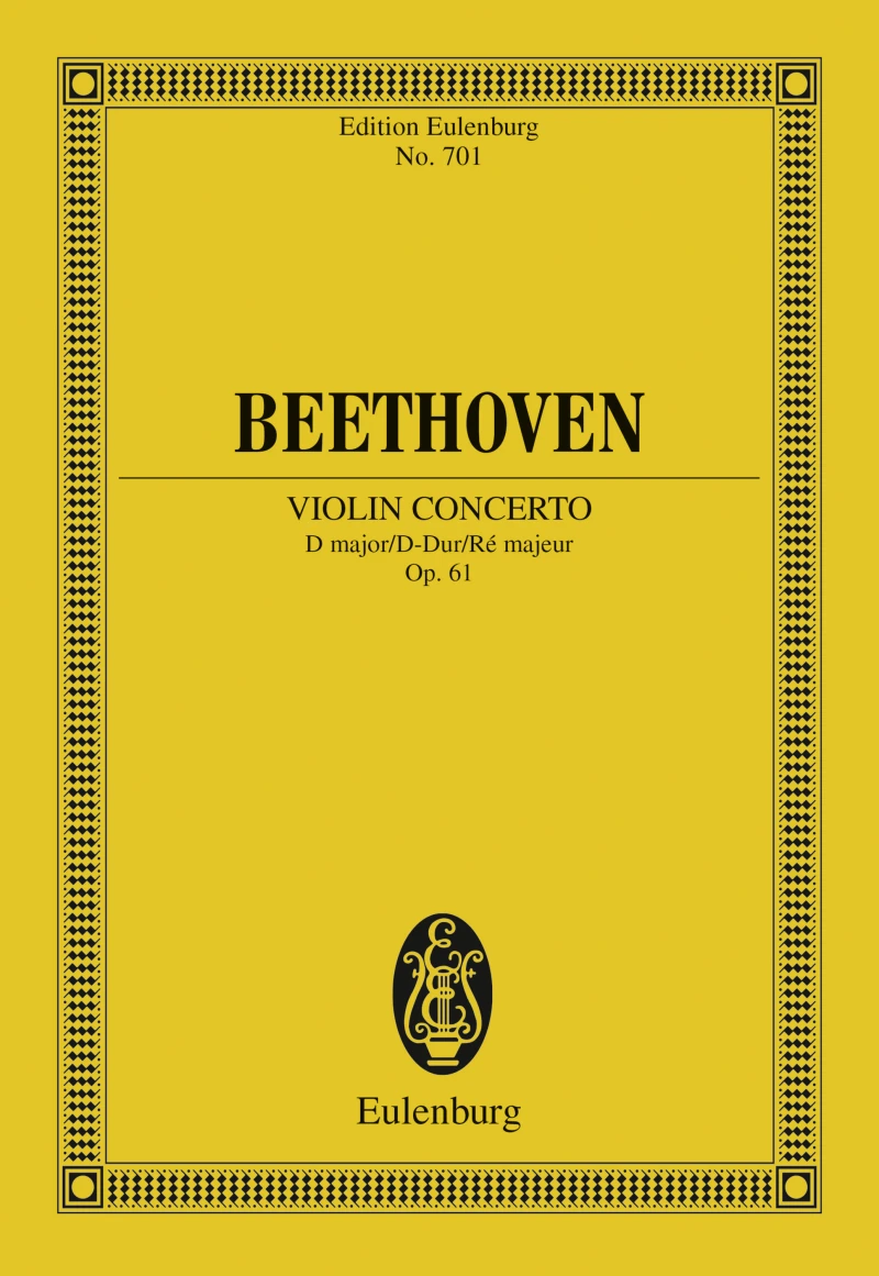 Portada: Violin Concerto D major
