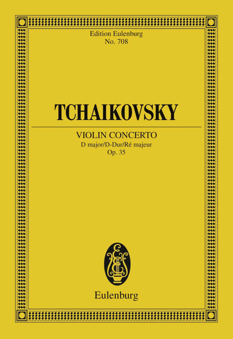 Portada: Violin Concerto D major