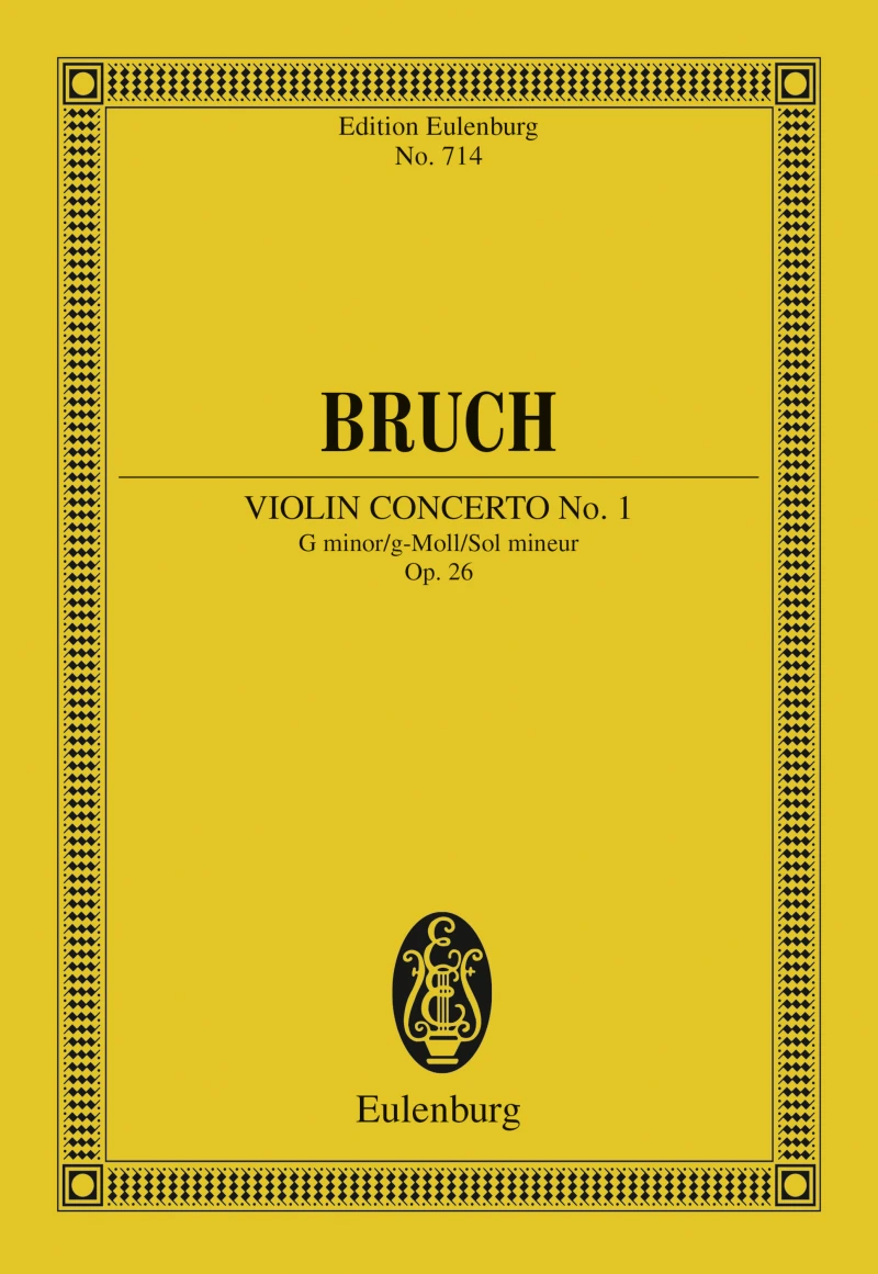 Portada: Violin Concerto No. 1 G minor
