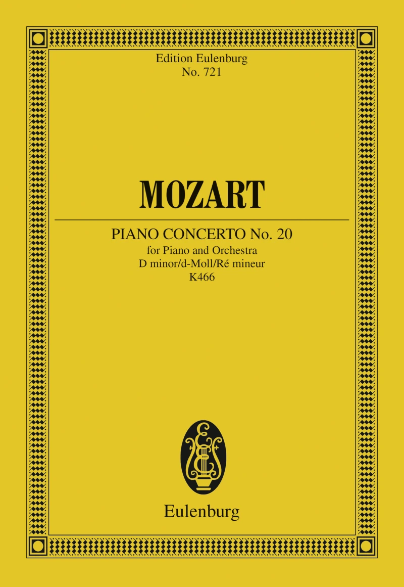 Portada: Piano Concerto No. 20 D minor