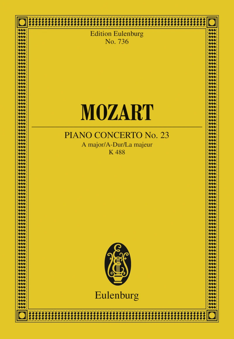 Portada: Piano Concerto No. 23 A major