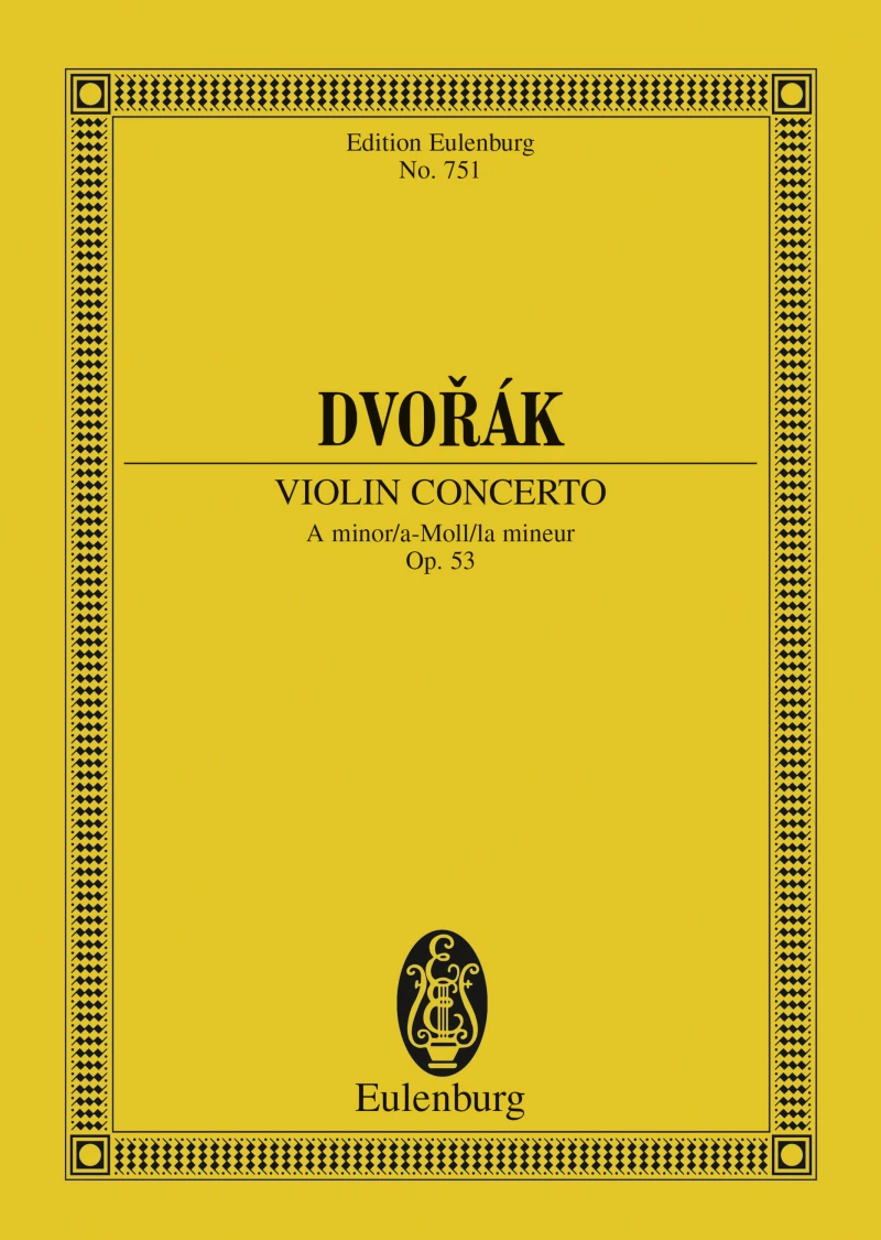 Portada: Violin Concerto A minor