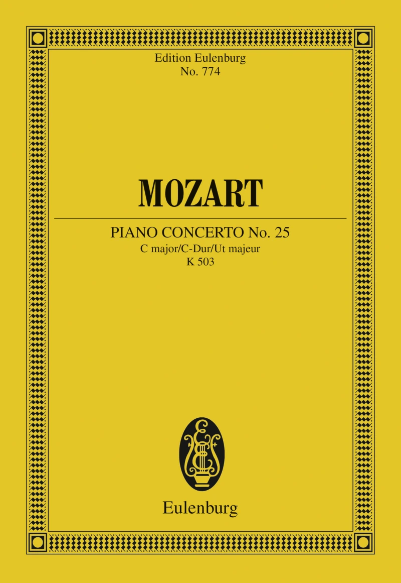 Portada: Piano Concerto No. 25 C major
