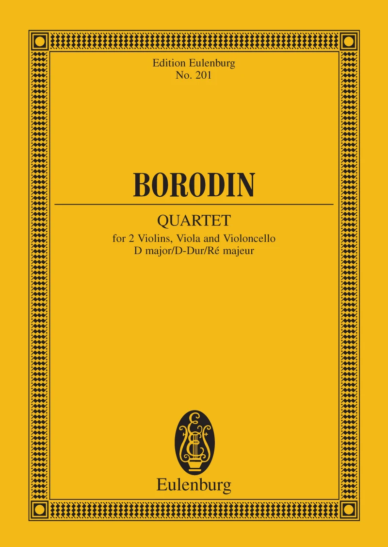 Portada: String Quartet No. 2 D major